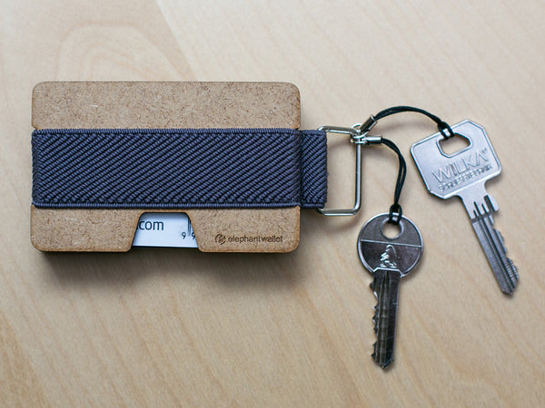 N Wallet key band - wood, metal, carbon fiber, plexi | ElephantWallet