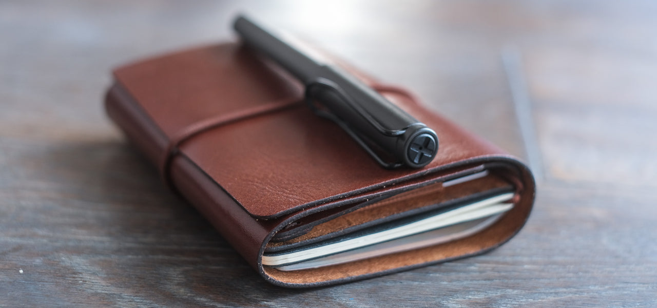 Woven Brown Leather Wallet for Men Stylish Designer Wallet 